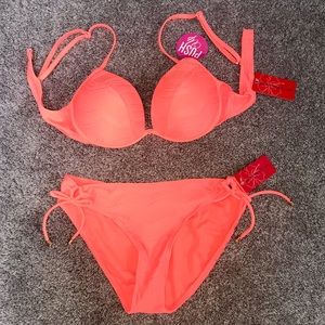 Bright Push Up Bikini